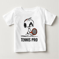 Peanuts | La moustache de Snoopy jouant au tennis
