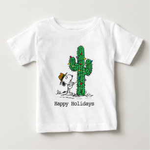 T-shirt Pour Bébé Peanuts   Le cactus de vacances de Spike
