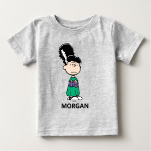 T-shirt Pour Bébé Peanuts Lucy Épouse de Frankenstein Halloween