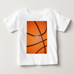 T-shirt Pour Bébé Peau de texture de gros plan du basket