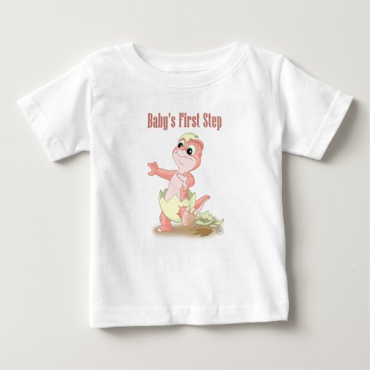 T-shirt Pour Bébé Pêche de la première étape du bébé (Devant)