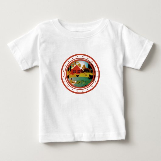 T-shirt Pour Bébé pêcheurs (Devant)