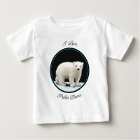 Peinture de l'ours polaire - Oiginal Wildlife Art