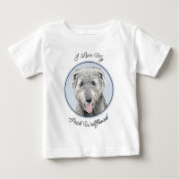 Peinture de Wolfhound irlandais - Joli art origina