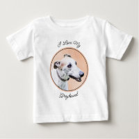 Peinture Greyhound - Cute Original Chien Art