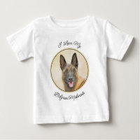 Peinture Malinoise belge - Cute Original Chien Art