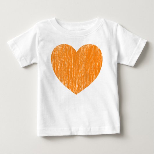 T-shirt Pour Bébé Pencé dans (Devant)