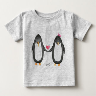 T-shirt Pour Bébé Pengin Luv