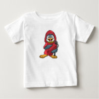 Penguin comme pompier avec Extinguisher