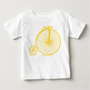 T-shirt Pour Bébé Penny Farthing - Ambre