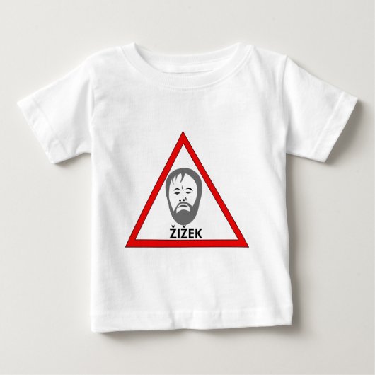 T-shirt Pour Bébé pensées dangereuses (Devant)