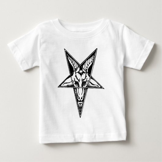 T-shirt Pour Bébé Pentagone étoilé (Devant)