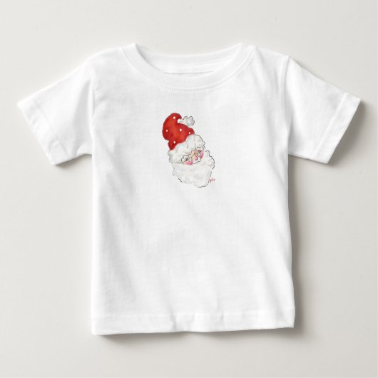 T-shirt Pour Bébé Père Noël Baby (Devant)