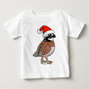 T-shirt Pour Bébé Père Noël Bobwhite