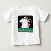T-shirt Pour Bébé Père Noël Jaws (Devant)