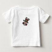 T-shirt Pour Bébé Père Noël Woody et son dessin de Noël Reindeer (Dos)