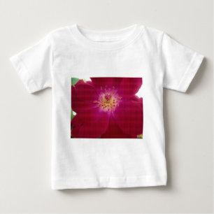 T-shirt Pour Bébé Perfection pétale : À damiers Rose Art Motif pétal