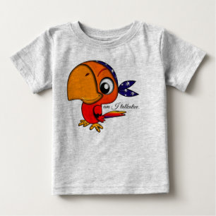 T-shirt Pour Bébé perroquet