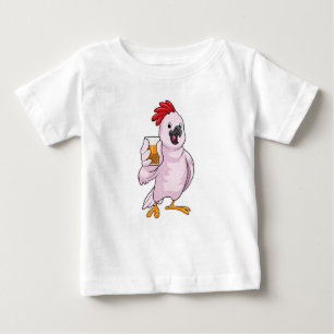 T-shirt Pour Bébé Perroquet au jus