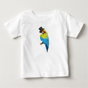 T-shirt Pour Bébé Perroquet avec cylindre