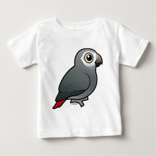 T-shirt Pour Bébé Perroquet de gris africain de Timneh
