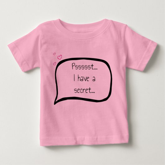 T-shirt Pour Bébé Personalizable Big Sister announcement (Devant)