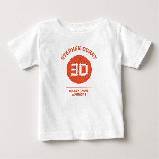 T-shirt Pour Bébé Personalized Basketball Player Sport Name Simple (Devant)