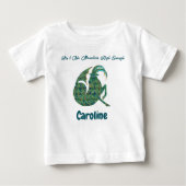 T-shirt Pour Bébé Personalized Capricorn Zodiac Impressionist Toddle (Devant)