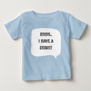 T-shirt Pour Bébé Personalized I have a secret, big brother