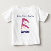 T-shirt Pour Bébé Personalized Virgo “Virtually Perfect” Toddler Art (Devant)