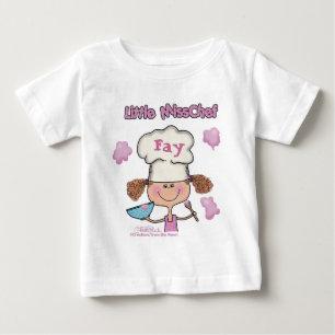 T-shirt Pour Bébé Personnalisation de Little Miss Chef