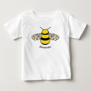T-shirt Pour Bébé Personnalisé Bumblebee Honey Bee Bube