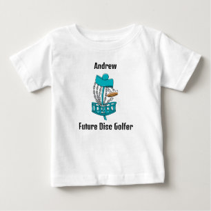 T-shirt Pour Bébé Personnalisé Future Disk Golfer
