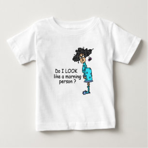T-shirt Pour Bébé Personne Du Matin