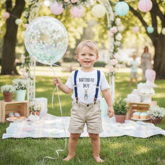 T-shirt Pour Bébé Peter Rabbit Toddler Fête Anniversaire Garçon