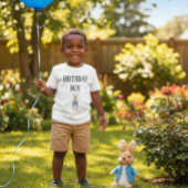 T-shirt Pour Bébé Peter Rabbit Toddler Fête Anniversaire Garçon