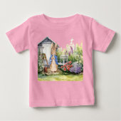 T-shirt Pour Bébé Peter the Rabbit Garden Shed (Devant)