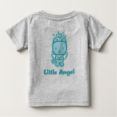 T-shirt Pour Bébé "Petit Ange... Petit Diable" (Dos)