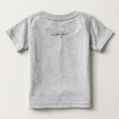 T-shirt Pour Bébé petit animal (Dos)