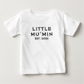T-shirt Pour Bébé Petit bébé Mumin musulman (Devant)