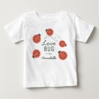 Petit Bug Amour Ladybug Rouge Anniversaire
