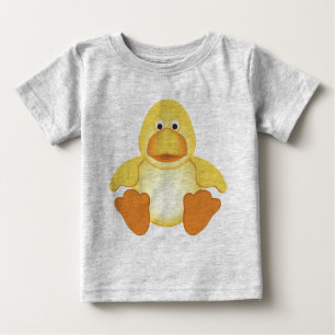 T-shirt Pour Bébé Petit canard jaune