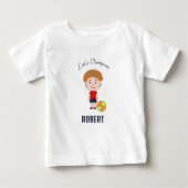 T-shirt Pour Bébé Petit champion (Devant)