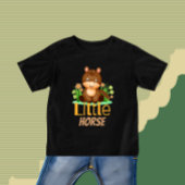 T-shirt Pour Bébé Petit cheval