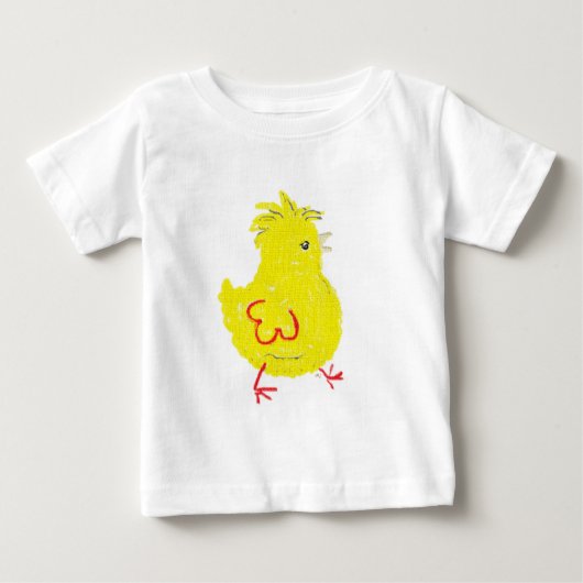 T-shirt Pour Bébé Petit Chick (Devant)