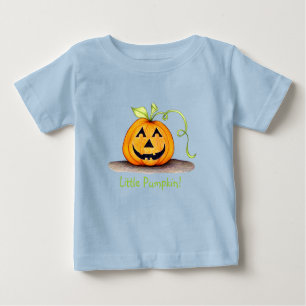 T-shirt Pour Bébé Petit Citrouille !