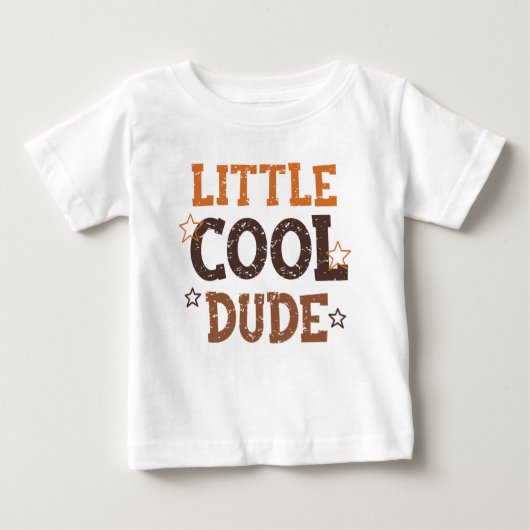 T-shirt Pour Bébé Petit Cool (Devant)