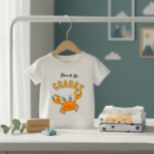 T-shirt Pour Bébé Petit crabe