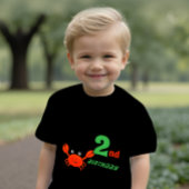 T-shirt Pour Bébé Petit crabe