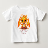 T-shirt Pour Bébé Petit dragon (Devant)
